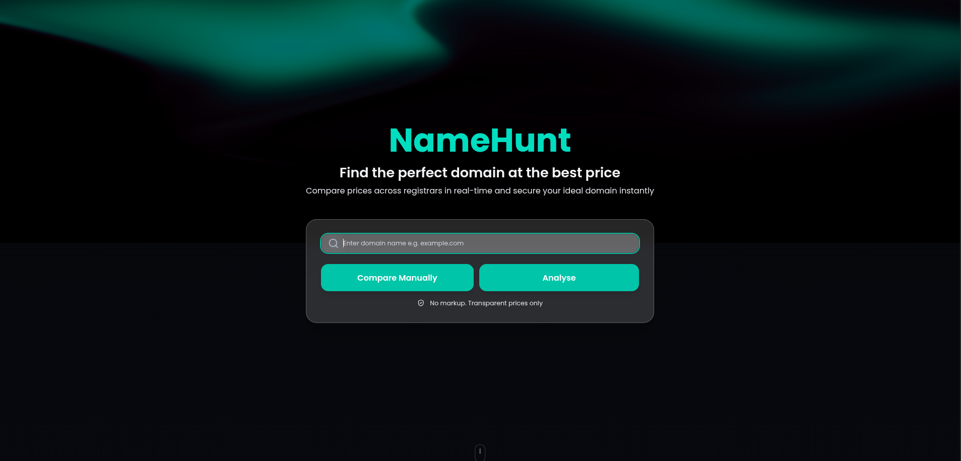 Imagen de NameHunt - Find the Perfect Domain at the Best Price